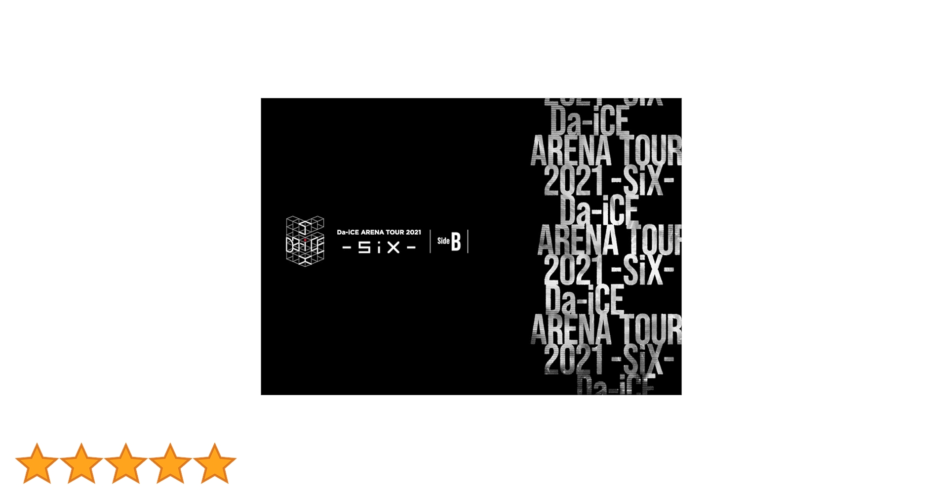 Amazon.co.jp: Da-iCE ARENA TOUR 2021 -SiX- Side B(DVD) : Da-iCE: DVD Amazon.co.jp: Da-iCE ARENA TOUR 2021 -SiX- Side B(DVD) : Da-iCE: DVD